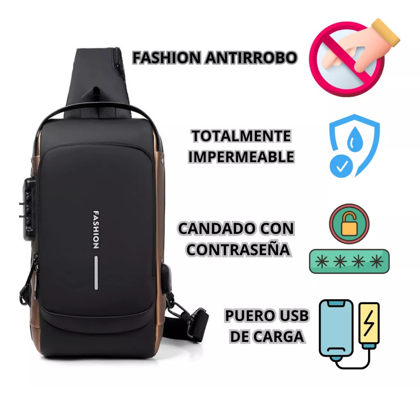 FashionPro : Bolso inteligente Antirrobo.