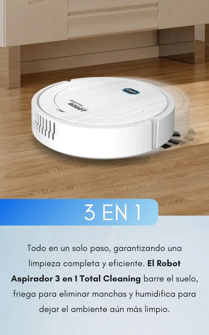 Aspiradora Robot Inteligente 3 En 1