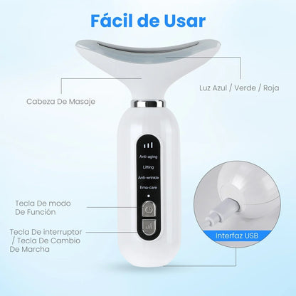 LED AR -  Masajeador Facial  AntiEdad